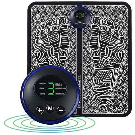 Masseur de pieds électrique Ems pour la Circulation masseur de réflexologie des pieds masseur de Circulation des pieds-6 Modes 9 intensités (1/5)