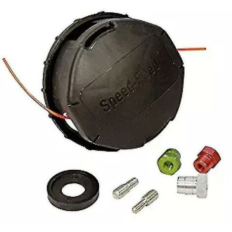 Crea – Tête de coupe Speed Feed – Accessoire pour coupe-bordure – Diamètre du fil 2.0mm – Pour terrains accidentés (1/2)
