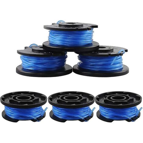 Bobines de rechange pour câble d'alimentation automatique Ryobi One +, 6 pièces, 24v 40v, bobines de ligne de coupe Ryobi