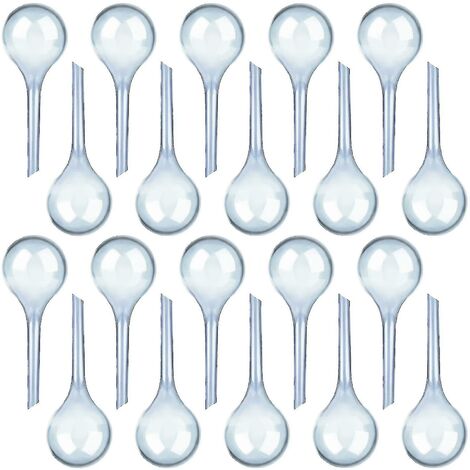 Paquet de 12 Globes d'arrosage des plantes, système d'arrosage automatique, Glo d'arrosage des plantes en PVC (1/5)