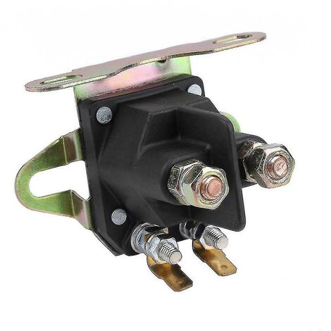 SPARE2GO Relais Démarreur Solénoïde 4 Pôles 12V – Compatible Briggs & Stratton / Murray Tondeuses & Tracteurs