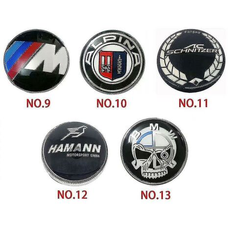 AUTOCOLLANT D'INSIGNE D'EMBLÈME De Logo De Coffre Avant Et Arrière De Voiture, A EUR 19,99