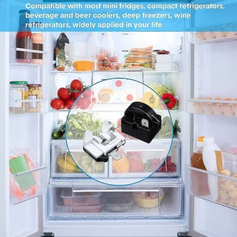 Relais de démarrage Ptc et protecteur de surcharge de réfrigérateur 6750c-0005p-sfygv