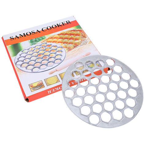 CREA 37 trous boulette moule outils boulette fabricant ravioli aluminium moule boulettes Kitc (1/3)