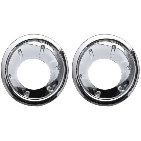 CREA Couvercle de phare antibrouillard avant ABS chromé pour Nissan Navara D40 07-13 (1/5)