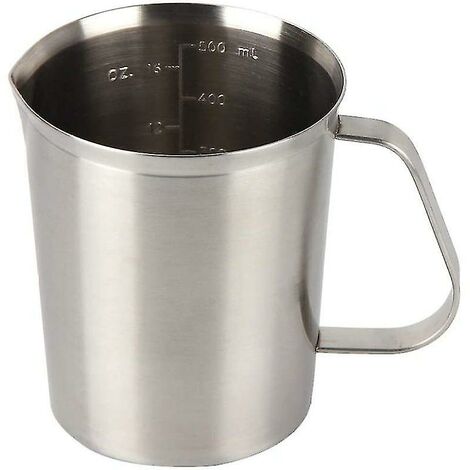 Tasse à mesurer CREA tasse à mesurer en acier inoxydable pichet à lait avec