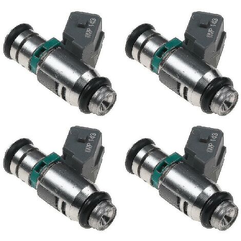 Crea – Injecteurs de carburant pour Renault Thalia Megane Scenic Laguna – Lot de 4 – Débit optimal – Matériaux plastique et métal