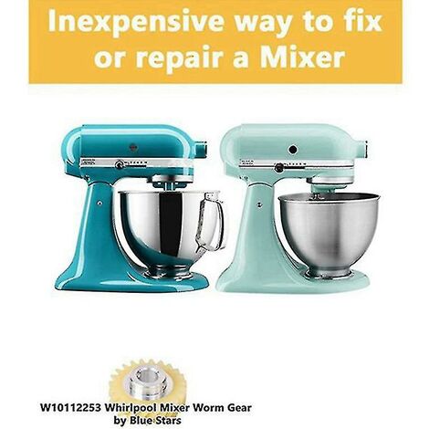 Engrenage Vis Sans Fin KitchenAid Compatible W10112253 4162897 - Pièce De Rechange Mixeur