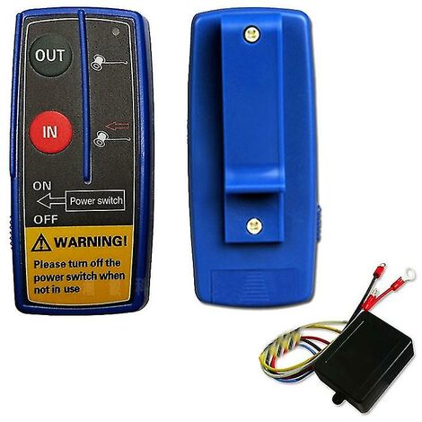 CREA 12v 24v 50m Wireless Digital Winches Remote Control Recovery Kit For Jeep-suv (1/5)