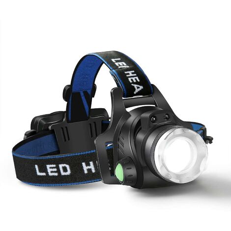 Lampe frontale CREA, lampe frontale LED rechargeable par USB (1/3)