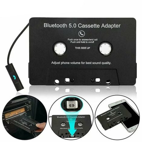 Universal Cassette Bluetooth 5.0 Adapter Converter Car Tape For Aux Stereo Music Adapter Cassette