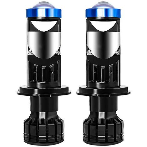 H7 Mini P5 Lens Led Lens Beam 6000k White Light Dc9-36v Headlight 35w Car Lamp