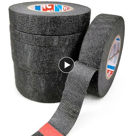 15 Meter Heat-resistant Flame Retardant Tape Coroplast Adhesive Cloth Tape For Car Cable Harness Wir (1/5)