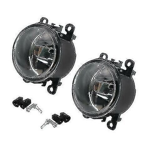 2x Halogen Front Fog Light Drl Lamp For Ford Fiesta Focus Connect Transit Custom (1/5)