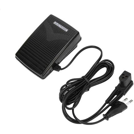 Pédale de commande au pied pour machine à coudre – Pédale de commande au pied avec cordon d'alimentation pour machine à coudre Singer 974CREA (1/5)