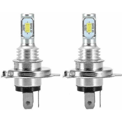 CREA 2 X H4 9003 Hb2 6000k Super White Csp Led Headlight Bulb Kit - Ruikalucky