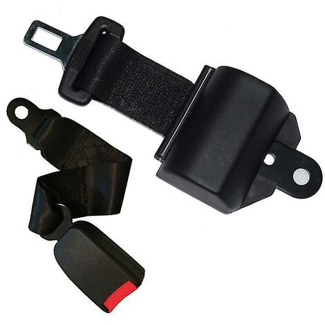 CREA Two-point Car Seat Belt Van Passenger Car Front Row Rear Row Universal Seat Belt Forklift Seat Belt (1/5)