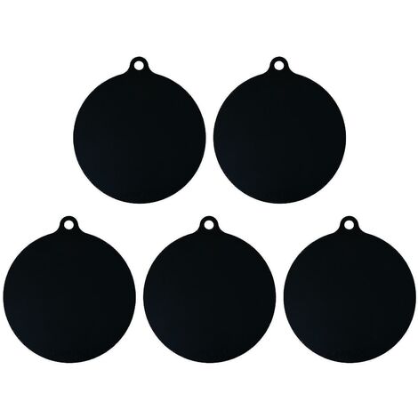 CREA 5 Pack Electric Induction Hob Protector Mat Anti-slip Mat , Black-- (1/5)