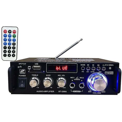 CREA Bt-298a 600w Home Amplifiers Audio Bluetooth Amplifier Subwoofer Home Theater Sound System Amplifie