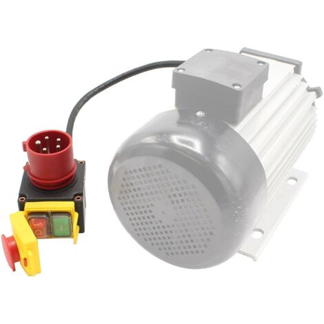 CREA KOA7 equipment power on/off switch 380/400V 3-phase ribbon cable industrial plug