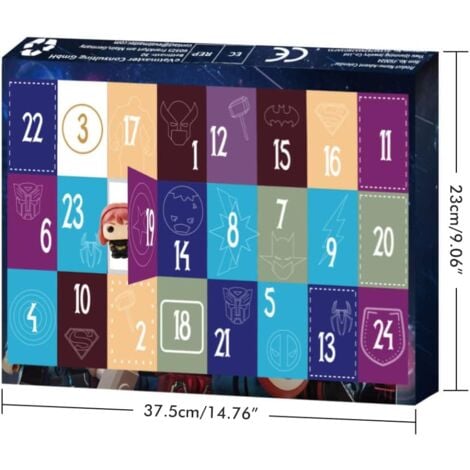 Legami Calendrier De L'avent Calendrier De L'Avent 24 Jours 2025 Avec Canards En Caoutchouc Pour Garçons, Filles Et Calendrier De L'avent Bluey