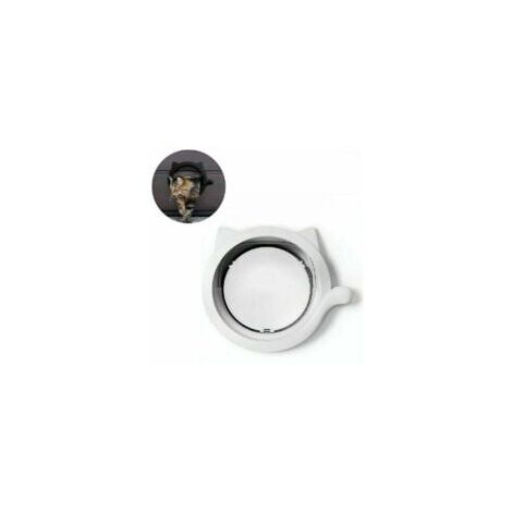 Chatière Chat Flip, Chatière Chien Chatière Blanc Hole
