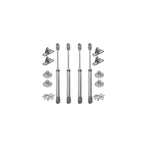 4PCS vérins à gaz 120N verin meuble hydraulique ressort amortisseurs à gaz d'origine porte armoire de cuisine Bras pneumatique pour levage de porte armoire (1/5)