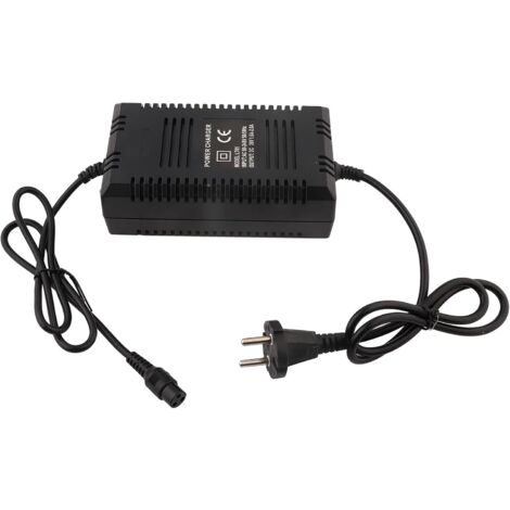 Crea – Chargeur plomb-acide scellé 36 V 1,8 A – Voyant de charge – Prise UE – Pour 3 batteries 12 V – Technologie PWM