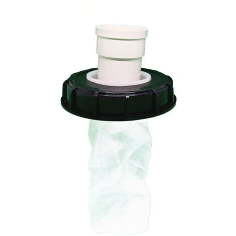 Couvercle de Réservoir IBC avec Filtre en Nylon Lavable pour Réservoir d'eau de Pluie IBC 1000 litres,Filtre À Couvercle IBC Accessoires de Réservoir IBC,Filtre à Eau de Pluie en Nylon (tête droite de