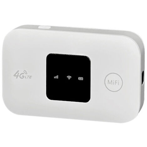 Appareil de voyage portable sans fil avec une grande batterie de 2100 mAh et un accès Internet sécurisé à la maison ou n'importe où via un emplacement pour carte SIM
