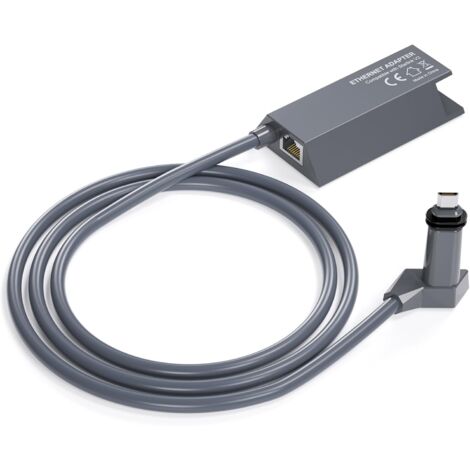 Adaptateur Ethernet pour lecteurs standard Starlink, adaptateur Gen2 pour une connexion stable aux réseaux câblés externes, adaptateur Starlink vers RJ45 compatible avec les antennes rectangulaires (1/5)