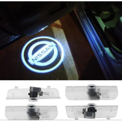 Projecteur de logo Numb, 4 pièces, éclairage de porte de voiture, éclairage de bienvenue, compatible avec les accessoires pour Nissan Altim-FCY