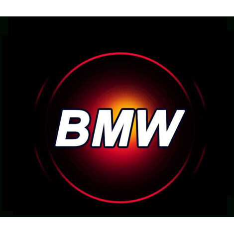 2 pièces de lumières de bienvenue pour BMW Série 3 Série 5 Série 7 Série X3/X5/X6/X7 lumières de porte de projection lumières de bienvenue BMW style 15 (1/5)