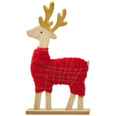 Décorations de Noël en feutrine : rennes et élans, sapin de Noël, échantillons de mini-ornements en feutrine, décorations de bureau (1/5)