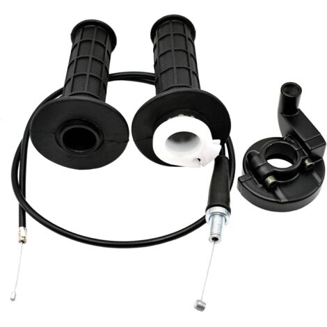 Kit de manche de gaz, support de commande de gaz et câble de gaz de 90 cm pour ATV/Quad, moto cross - Compatible 110-250 CC (1/5)
