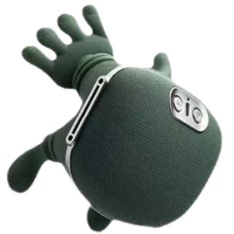 Masseur électrique pour la nuque et les épaules avec fonction de massage par pétrissage, rechargeable par USB-C, convient pour la nuque, le dos et les épaules (vert, 1 pièce).