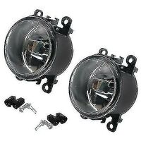 2x Halogen Front Fog Light Drl Lamp For Ford Fiesta Focus Connect Transit Custom
