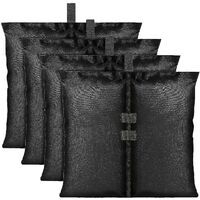 4 Pack Tent Weights Sandbags, Heavy Duty Weighted Feet Bag Leg Weights For Feet Leg Pole Anchor Tent