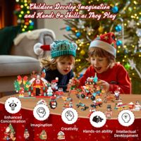 Calendrier De L'avent Blocs De Construction - 24 Jours De Surprises - Jouet éducatif Noël Pour Enfants