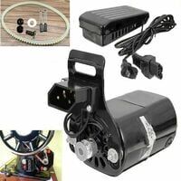 Moteur domestique noir de Machine à coudre de ménage de 220V 180W 0.9A avec le contrôleur