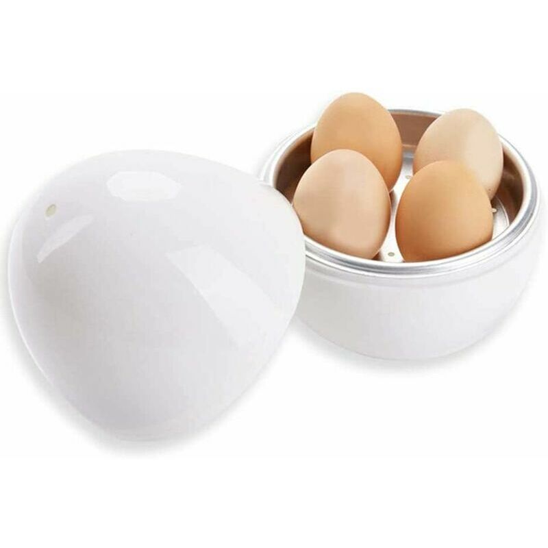 Hervidor de huevos multifuncional, cortador de silicona para hervir huevos,  hervidor de huevos, divisor de yema roja y blanca, 6 piezas, 6 unidades