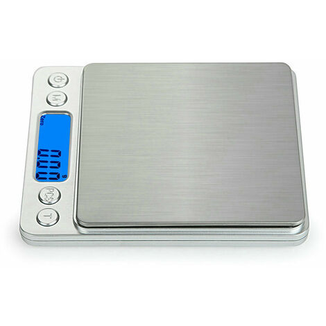 All Metal Kitchen Scale Manual 22-lbs 10-Kilo Balanza De Cocina Stainless  Steel Silver