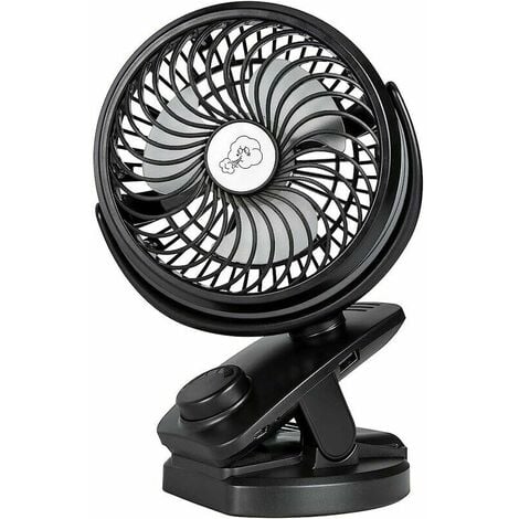 Ventilador de escritorio personal, ventilador silencioso de clip para -  VIRTUAL MUEBLES