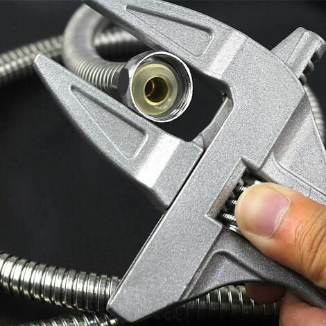 Chave inglesa ajustável, 16-68mm grande abertura larga abertura ampla chave  de liga de alumínio com alça curta ultra-fina