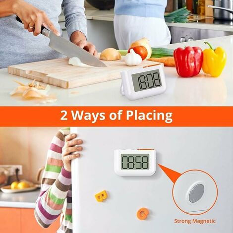 Ofertas en Timer Forma De Huevo Blanco Cocina Reloj Temporizador A