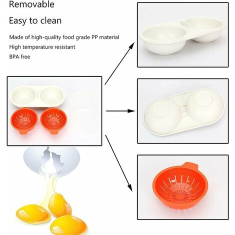 Contenedores Para Cocer Huevos Sin Cascara Huevera Silicona