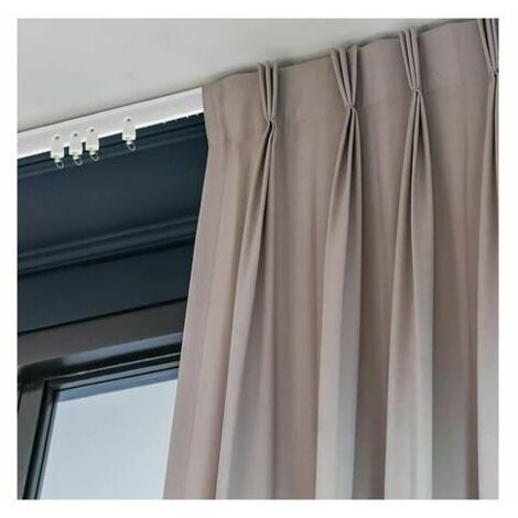 Riel de cortina curvo de techo plegable de 5 metros Riel de cortina curvo  flexible para