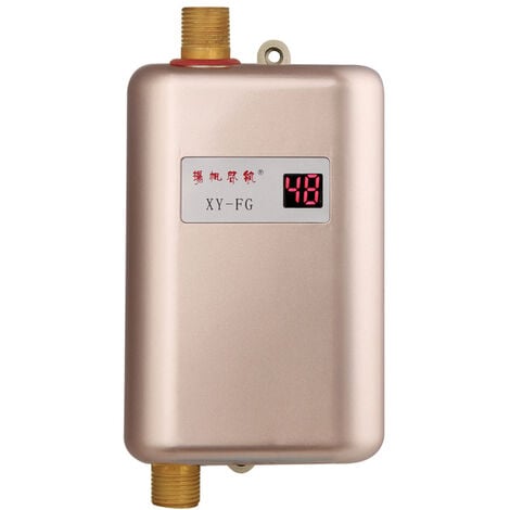 Calentador de agua eléctrico instantáneo de 3800 W, 220 V-240 V / 50-60 Hz,  adecuado