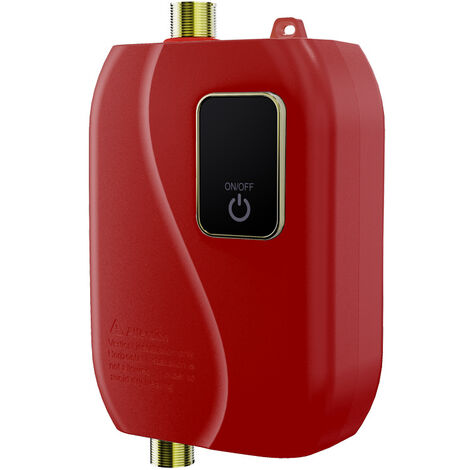 Calentador de agua instantáneo de 3500 W, 220 V, mini calentador
