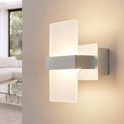 LED Wandleuchte, Wandlampe Innen "Yorick" für Schlafzimmer von Lindby